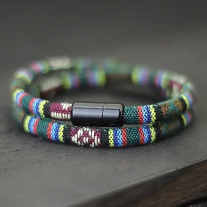 Multi Colored Rope Bracelets - Image 2