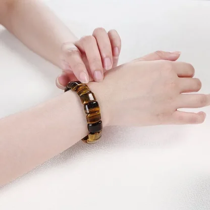 Elastic Square Beads Bracelet - Image 4