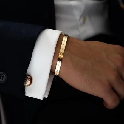 Elegant Minimalist Cuff Bracelet - Image 6