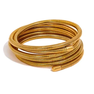 Multi Layer Curl Bracelet