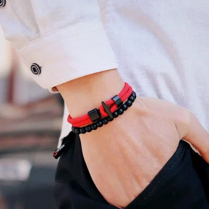 Men's Rope Beaded Bracelets - Image 7