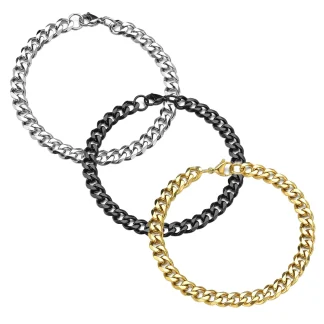 Minimalist Curb Chain Bracelet