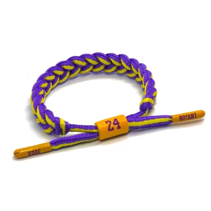 Bicolor Braided Rope Bracelets - Image 5