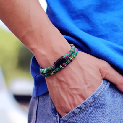 Multi Colored Rope Bracelets - Image 6
