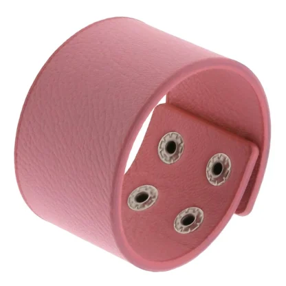 Adjustable Wide Solid Bracelets