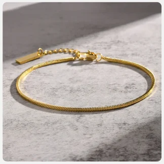 Thin Snake Chain Bracelets