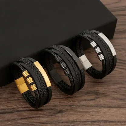 Multi-layer Men's Bracelets - Image 7