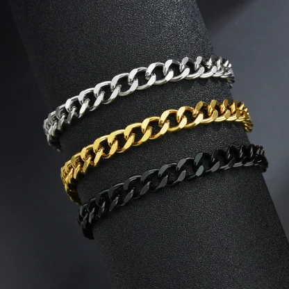 Adjustable Curb Chain Bracelets - Image 7