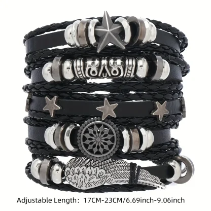 Skull Charm Multi Bracelets - Image 7