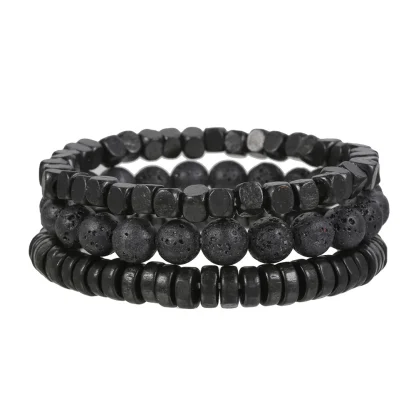 Elastic Beaded Men's Bracelet - Image 7