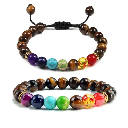 Colorful Beaded Cord Bracelets