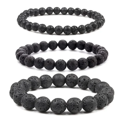 Elastic Simple Beaded Bracelet - Image 3