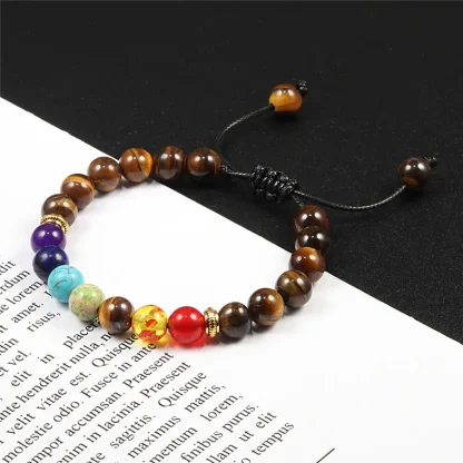 Colorful Beaded Cord Bracelets - Image 2
