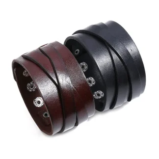 Wide Sleek Bangle Bracelet
