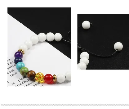 Colorful Beaded Cord Bracelets - Image 5