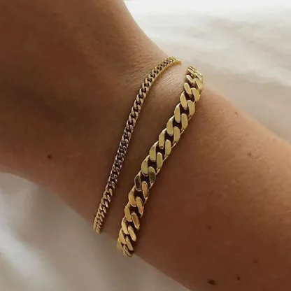Minimalist Chic Chain Bracelets - Image 4