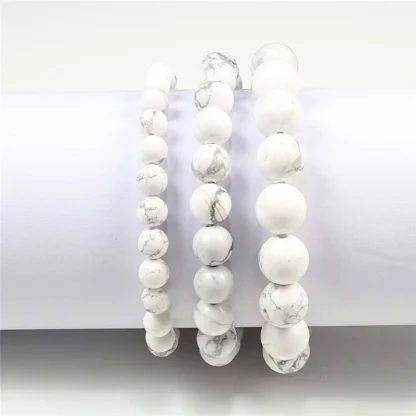 Elastic Simple Beaded Bracelet - Image 4