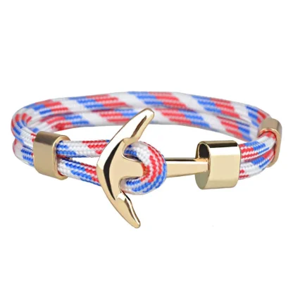 Solid Anchor Rope Bracelet - Image 3