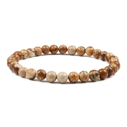 Elastic Simple Beaded Bracelet - Image 2