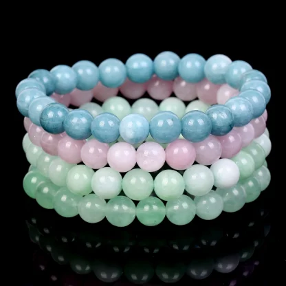 Circle Beads Elastic Bracelets - Image 2