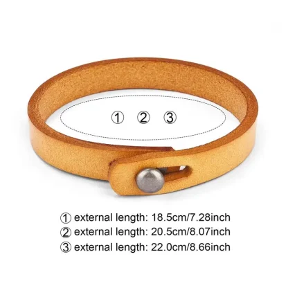 Simple Retro Plain Bracelet - Image 7