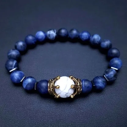 Antique-like Beaded Bracelet - Image 6