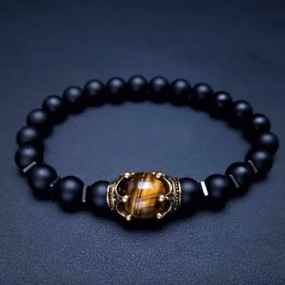 Antique-like Beaded Bracelet - Image 3