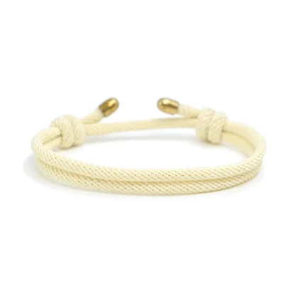 Minimalist Solid Rope Bracelet - Image 5