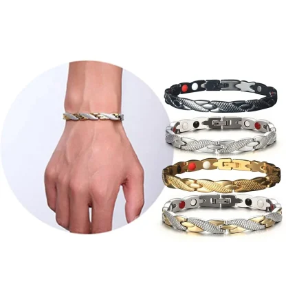 Luxury Twisted Magnetic Bracelet - Image 4
