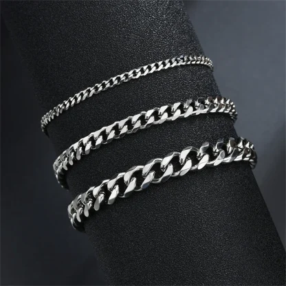Simple Sleek Chain Bracelet - Image 3