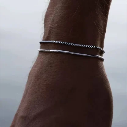 Minimalist Snake Chain Bracelet