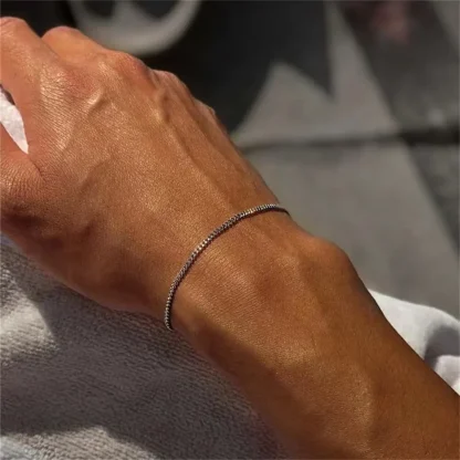 Simple Sleek Chain Bracelet - Image 7