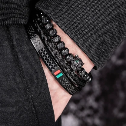 Luxury Leopard Head Bracelet - Image 4