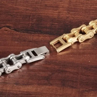 Men's Biker Chain Bracelet - Image 7