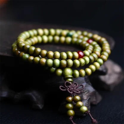 Wood-like Beads Multi-layer Bracelet - Image 5