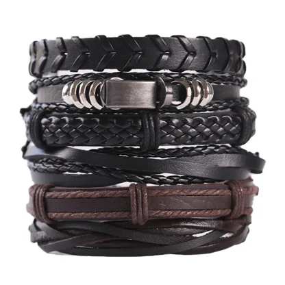Retro Men's Multi Bracelets - Image 2