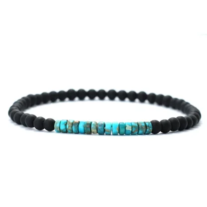 Small Beaded Elastic Bracelets