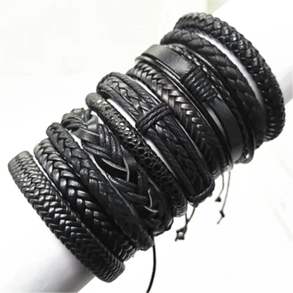 Solid Braided Multi Bracelets - Image 3