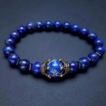 Antique-like Beaded Bracelet - Image 2