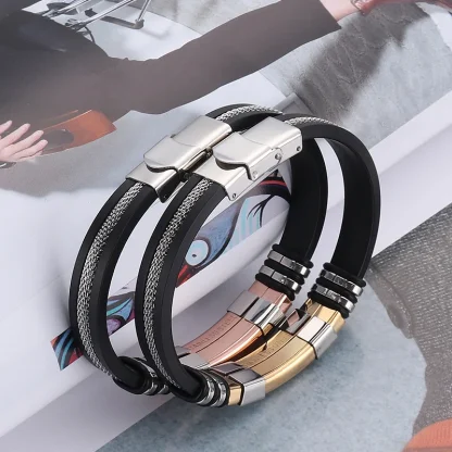 Men's Casual Bangle Bracelet - Image 5