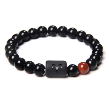 Zodiac Sign Beads Bracelets - Image 2