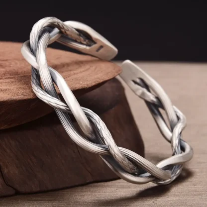Men's Twisted Cuff Bracelet