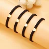 Letter Heart Braided Bracelet - Image 6