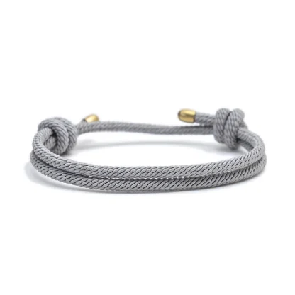Minimalist Solid Rope Bracelet