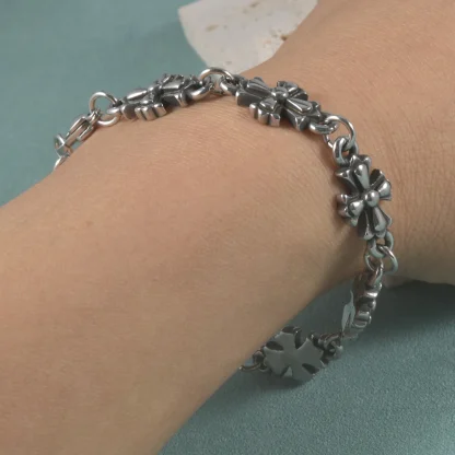 Retro Crosses Bracelet - Image 3