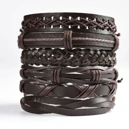 Retro Men's Multi Bracelets - Image 5