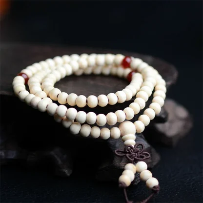 Wood-like Beads Multi-layer Bracelet - Image 4