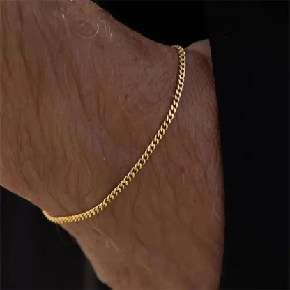 Simple Sleek Chain Bracelet - Image 6