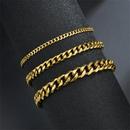 Simple Sleek Chain Bracelet - Image 4
