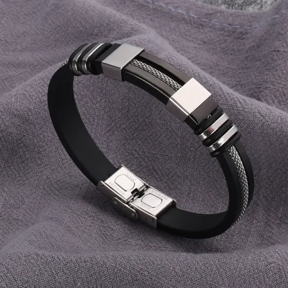 Men's Casual Bangle Bracelet - Image 2